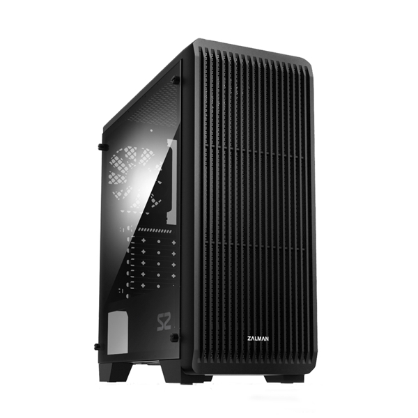 ქეისი Zalman Computer case S2, MidT, 2*USB2.0,1*USB3.0, 3*120mm