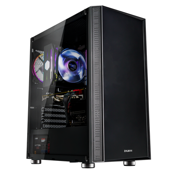 ქეისი Zalman Computer case R2, MidT, 2*USB2.0,1*USB3.0, 1*120mm RGB