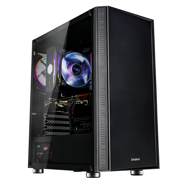 ქეისი Zalman Computer case R2, MidT, 2*USB2.0,1*USB3.0, 1*120mm RGB