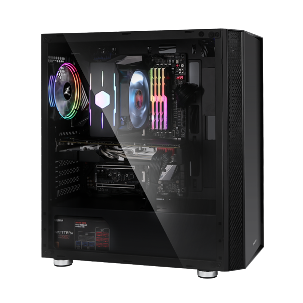 ქეისი Zalman Computer case R2, MidT, 2*USB2.0,1*USB3.0, 1*120mm RGB