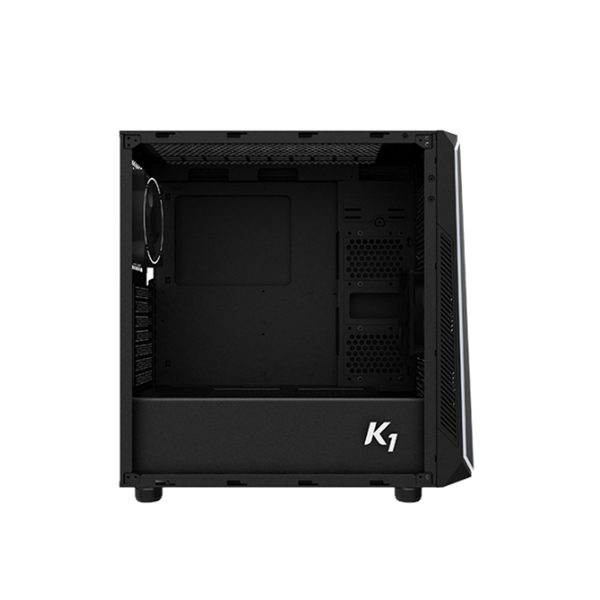 ქეისი Zalman Computer case K1 Rev.B, MidT, MidT,2*USB2.0,2*USB3.0, 1*120ARGB