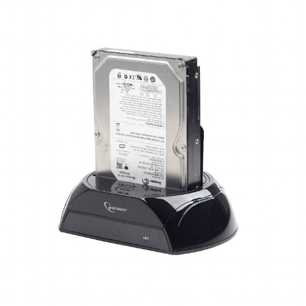 მყარი დისკის დოქ სთეიშენი Gembird HD32-U3S-2 USB 3,0 docking station for SATA hard drives