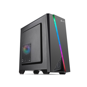 ქეისი Golden Field 3320B ATX Case with RGB Strip 1x120mm Fan USB 3,0