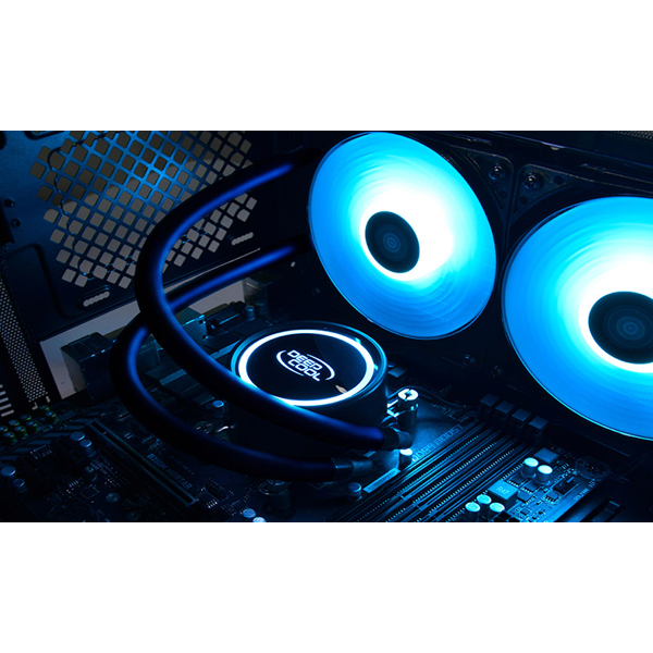 ქულერი Deepcool GAMMAXX L240T BLU Universal CPU Cooler 