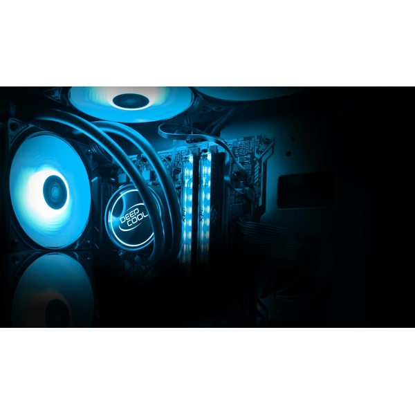 ქულერი Deepcool GAMMAXX L240T BLU Universal CPU Cooler 