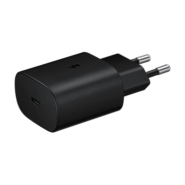 მობილურის დამტენი Samsung AC Charger 25W (EP-TA800NBEGRU) - Black