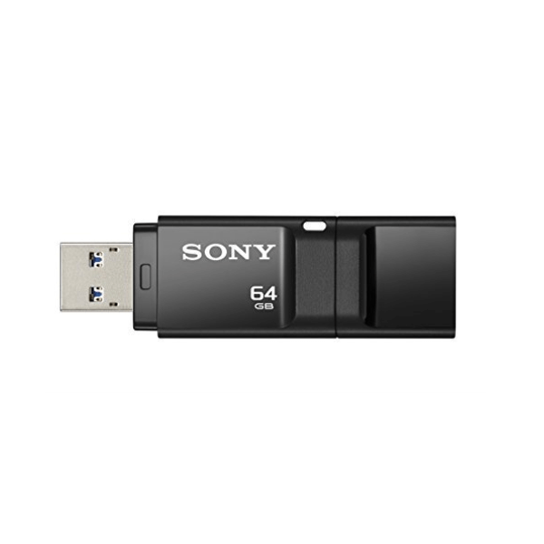 USB ფლეშ მეხსიერება Sony USM64GXB, 64GB, USB 3.0, Black