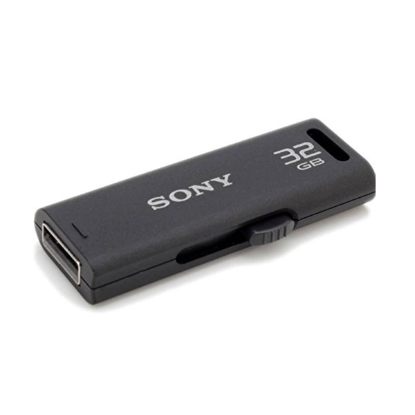 SONY USM32GR 32GB USB Flash Drive, black