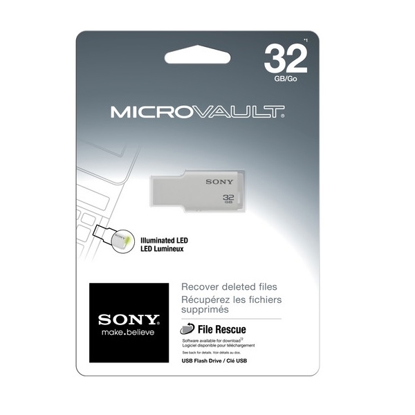 Sony USM32GM, 32GB, USB 2.0 Gen 1, White