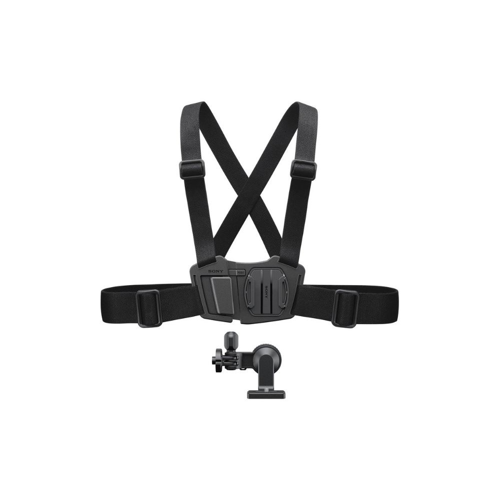 კამერის სამაგრი SONY AKACMH1.SYH Chest Mount Harness For Action CAM, Black
