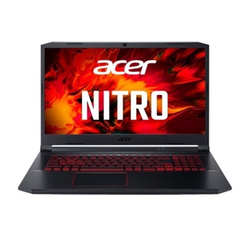 ნოუთბუქი Acer Nitro 5 15.6" FHD IPS 144Hz Intel i7-10750H 16GB, 512GB SSD M.2 PCle GTX1660Ti 6GB Black