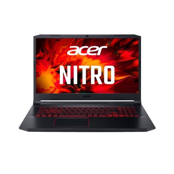 ნოუთბუქი Acer Nitro 5 15.6" FHD IPS 144Hz Intel i7-10750H 16GB, 512GB SSD M.2 PCle GTX1660Ti 6GB Black