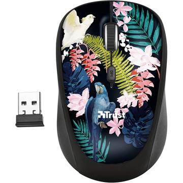 მაუსი Trust Yvi Wireless Mouse parrot