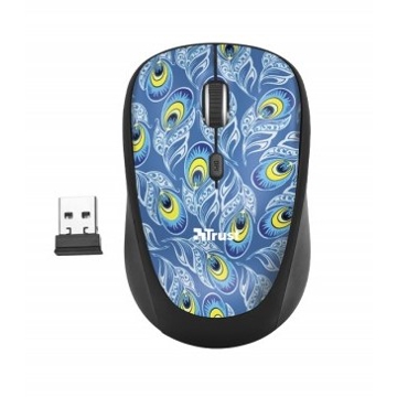 Trust Yvi Wireless Mouse peacock