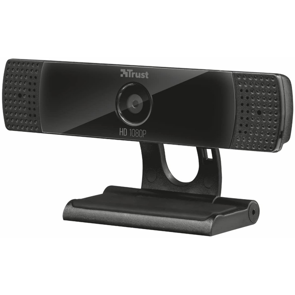 ვებკამერა Trust GXT1160 VERO Full HD 1080P WBCM USB, Built-in Microphone Black