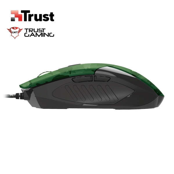 Trust GXT 781 Rixa Camo Gaming Mouse and Mouse Pad