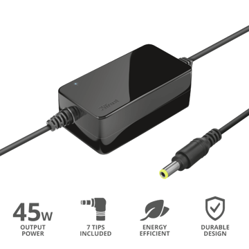 Trust Primo 45W Universal Laptop Charger