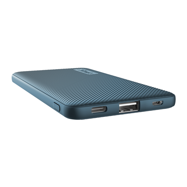 პორტატული დამტენი Trust Primo Powerbank 5.000 mAh Blue