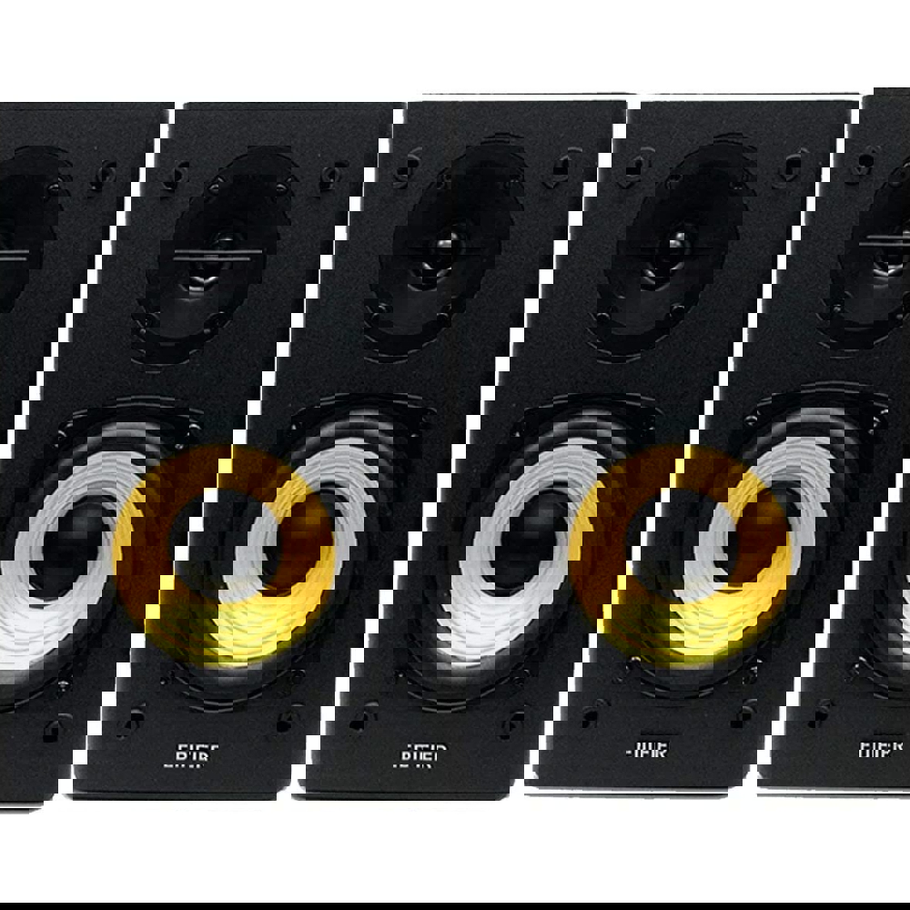 Bookshelf Speaker System Edifier Studio R1000T4 Active 2.0, 24W, PC, AUX, Black