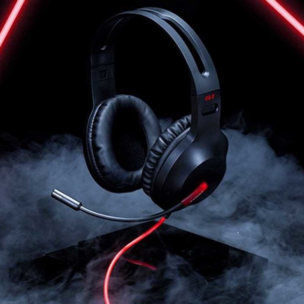 EDIFIER G1 USB Professional Gaming Headset Sound Card Breathing Light Headphone with Noise Cancelling Mic for PUBG PS4 PC Gamer