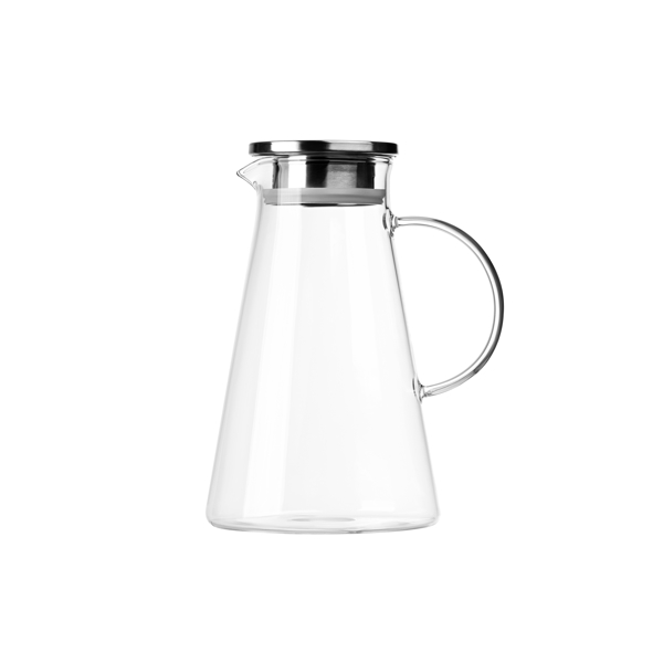 დოქი ARDESTO Pitcher with lid, 1800 ml, borosilicate glass, s/s