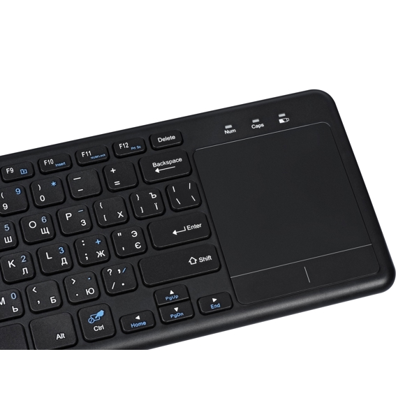 კლავიატურა Wireless Touch Keyboard 2E KT100 BLACK