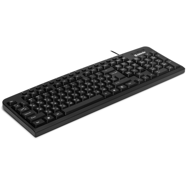 კლავიატურა Defender Focus HB-470 Wired keyboard Black