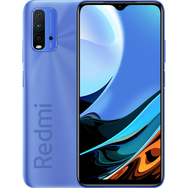 მობილური ტელეფონი Xiaomi Redmi 9T (GLOBAL VERSION) 4GB, 64GB Dual Sim LTE Blue