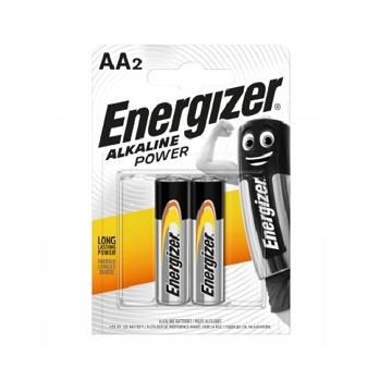 ელემენტი Energizer Alkaline Power AA ელემენტი, 2ც შეკრა AA-FSB2 (E300133000), 7416 