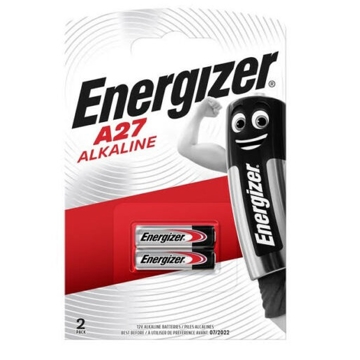 Energizer Alkaline A27 ელემენტი, 2ც შეკვრა A27-FSB2 (639333),  3330