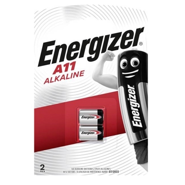 Energizer Alkaline A11 ელემენტი, 2ც შეკვრა A11-FSB2 (639449),  4498