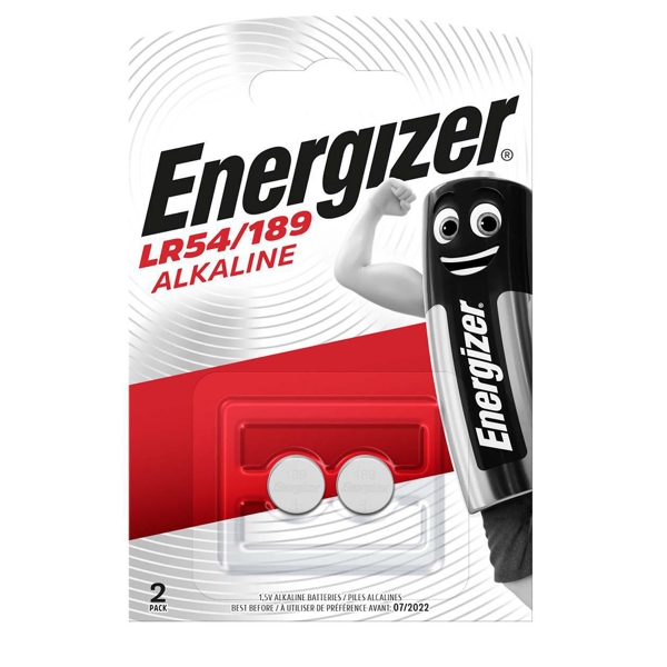 ელემენტი Energizer Alkaline LR54 ელემენტი-ღილაკი, 2ც შეკვრა LR54-FSB2 (639320), 3088