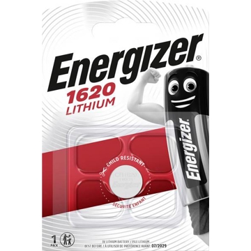 Energizer 1620 ლითიუმ ელემენტი-ღილაკი, 1ც შეკრა 1620-PIP1 (632315), 1546