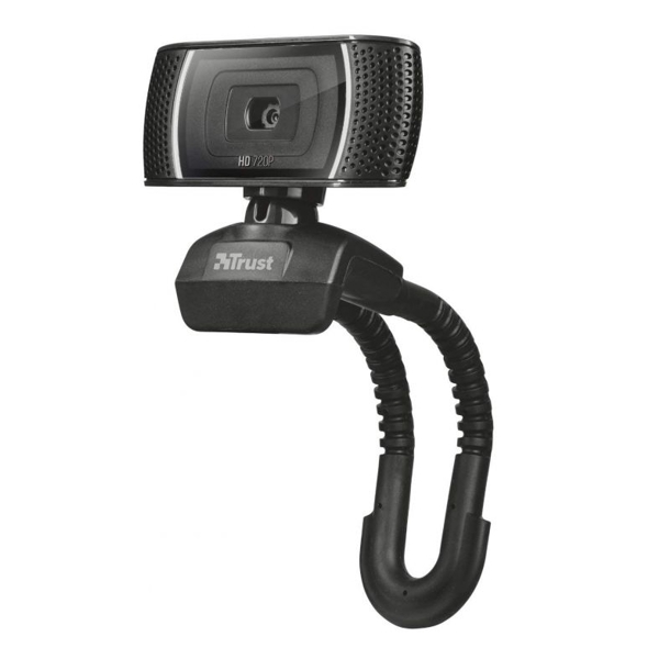 ვებკამერა Trust Webcam 18679 Trino HD Video Black