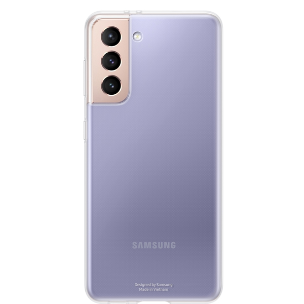 მობილურის ქეისი Samsung Galaxy S21 Clear Cover Transparent (EF-QG991TTEGRU)