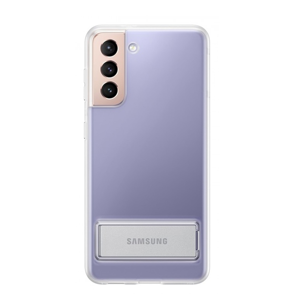 მობილურის ქეისი Samsung Galaxy S21 Clear Standing Cover Transparent (EF-JG991CTEGRU)