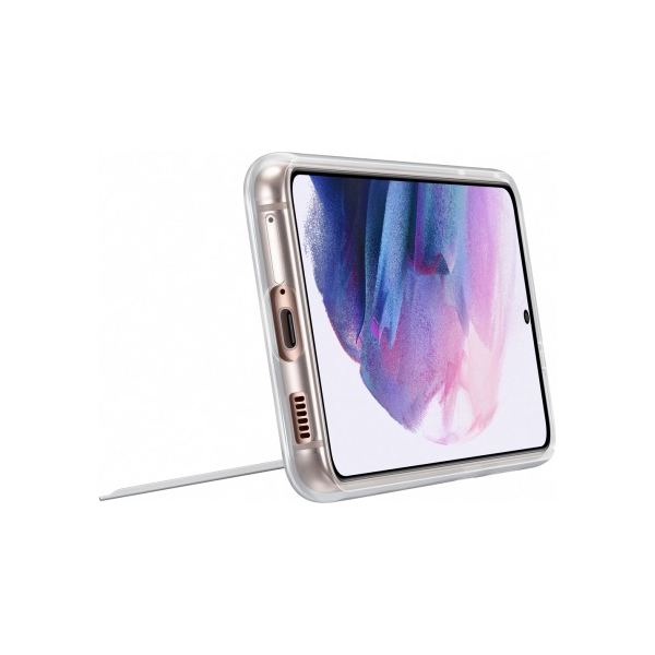 მობილურის ქეისი Samsung Galaxy S21 Clear Standing Cover Transparent (EF-JG991CTEGRU)