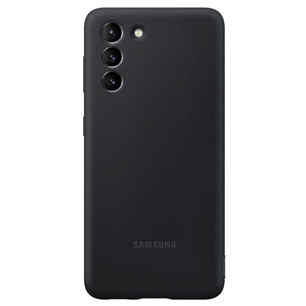 მობილურის ქეისი Samsung Galaxy S21 Plus Silicone Cover Black (EF-PG996TBEGRU)