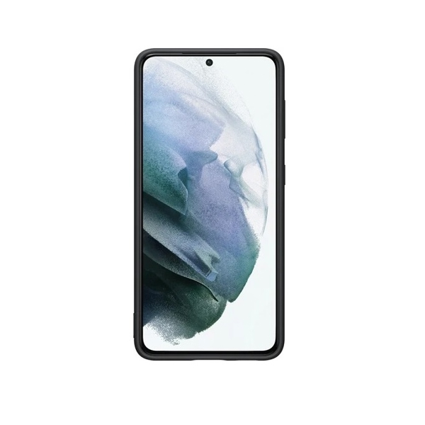 მობილურის ქეისი Samsung Galaxy S21 Plus Silicone Cover Black (EF-PG996TBEGRU)