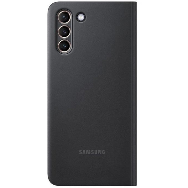 მობილურის ქეისი Samsung Galaxy S21 Plus Smart Clear View Cover Black (EF-ZG996CBEGRU)