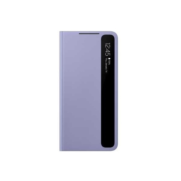 მობილურის ქეისი Samsung Galaxy S21 Plus Smart Clear View Cover Light Purple (EF-ZG996CVEGRU)