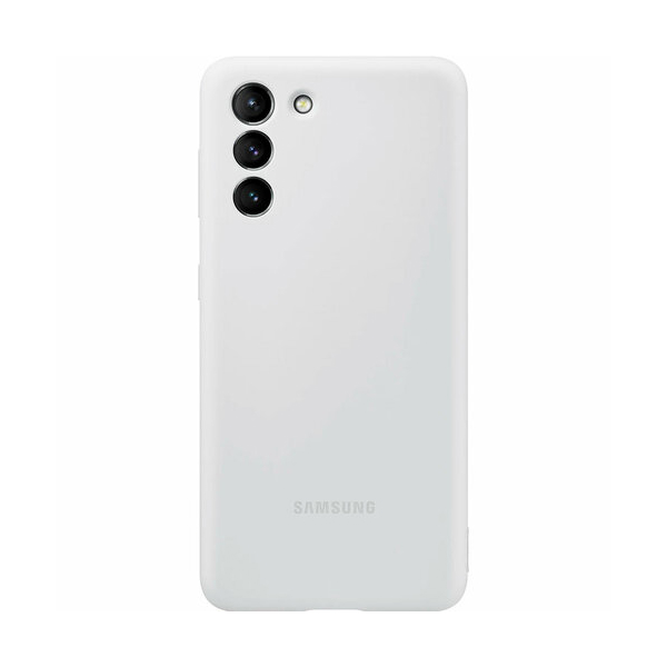 მობილურის ქეისი Samsung Galaxy S21 Silicone Cover Light Gray (EF-PG991TJEGRU)