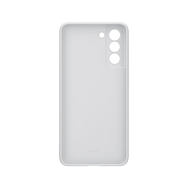 მობილურის ქეისი Samsung Galaxy S21 Silicone Cover Light Gray (EF-PG991TJEGRU)