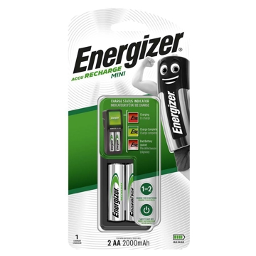 ელემენტი Energizer mini charger EU plug 2x2000, 1439 