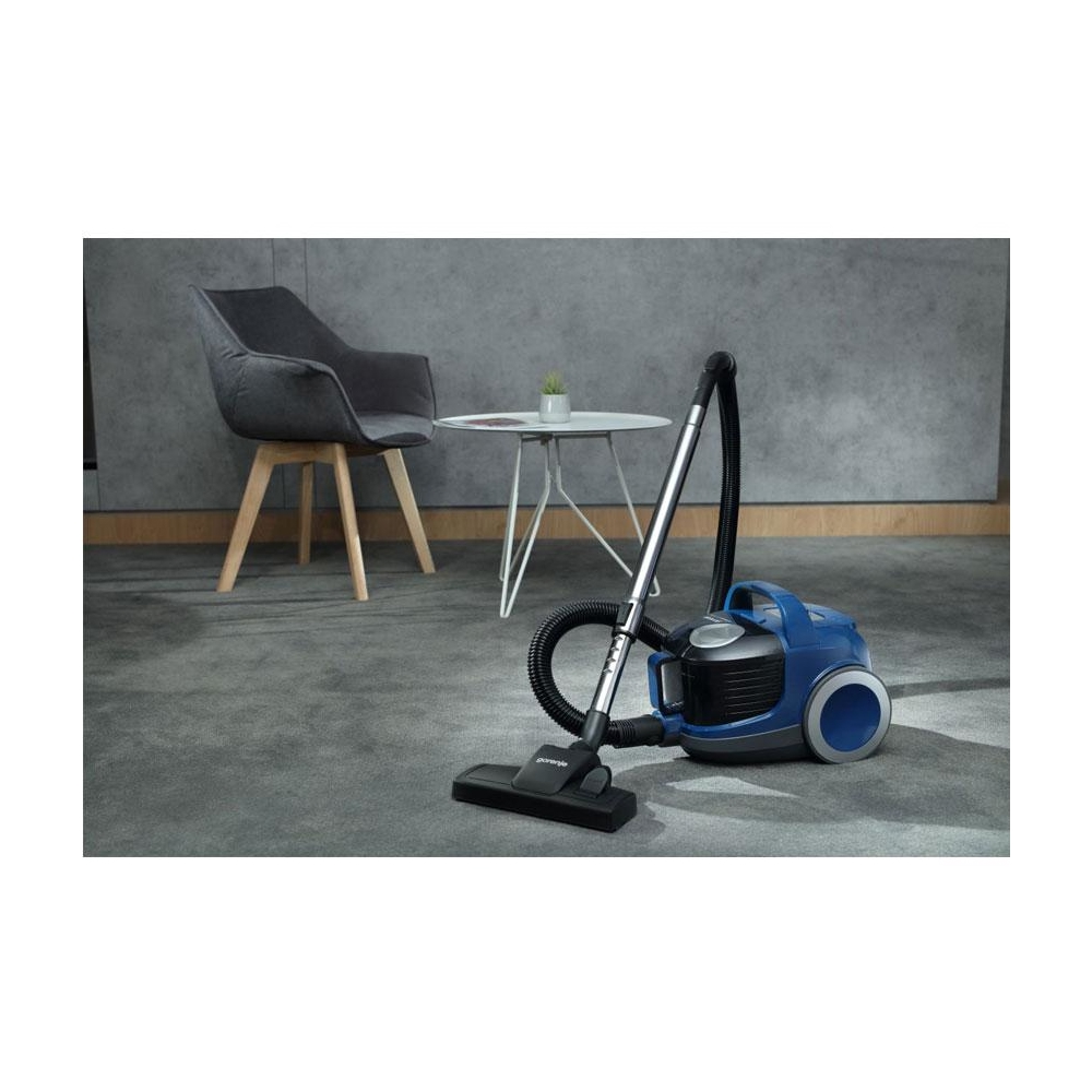 მტვერსასრუტი Gorenje Vacuum Cleaner VCEA01GACBUCY 800 W blue