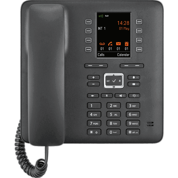 სტაციონალური ტელეფონი Gigaset Pro Maxwell C Corded VoIP Bluetooth, Visual call notification, Redial TFT Black