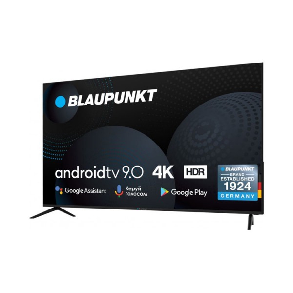 ტელევიზორი Blaupunkt 43UN265 43" (109cm) UHD 4K Smart TV Android TV Wi-Fi Black