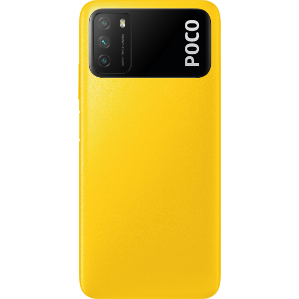 მობილური ტელეფონი Xiaomi POCO M3 (GLOBAL VERSION) 4GB, 64GB Dual Sim LTE Yellow