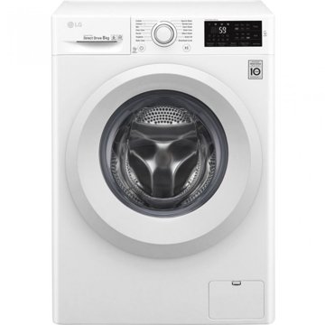 სარეცხი მანქანა LG F4J5TNP3W 8KG Front Load Washing Machine White