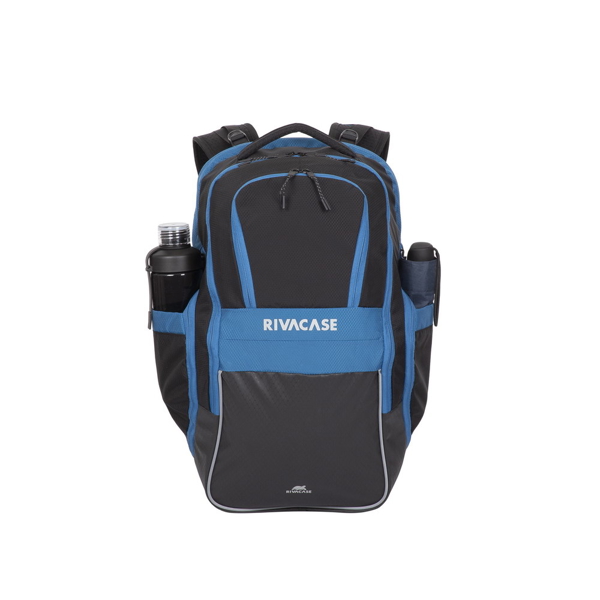 ნოუთბუქის ჩანთა Rivacase 5265 30L Laptop Backpack 17.3" Black/Blue